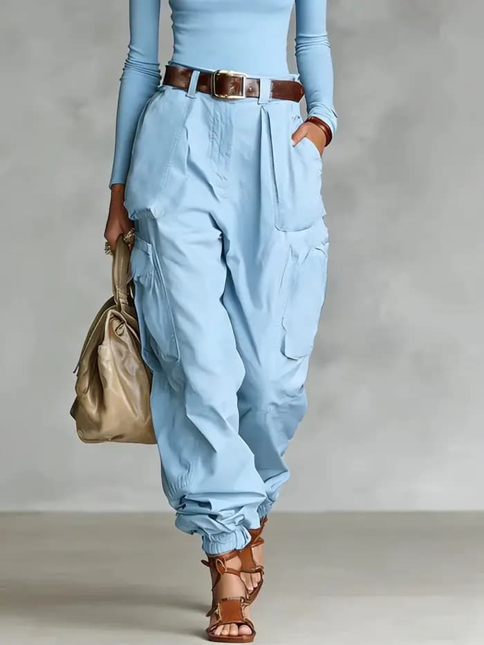 Pantalon Cargo Vintage Streetwear Femme