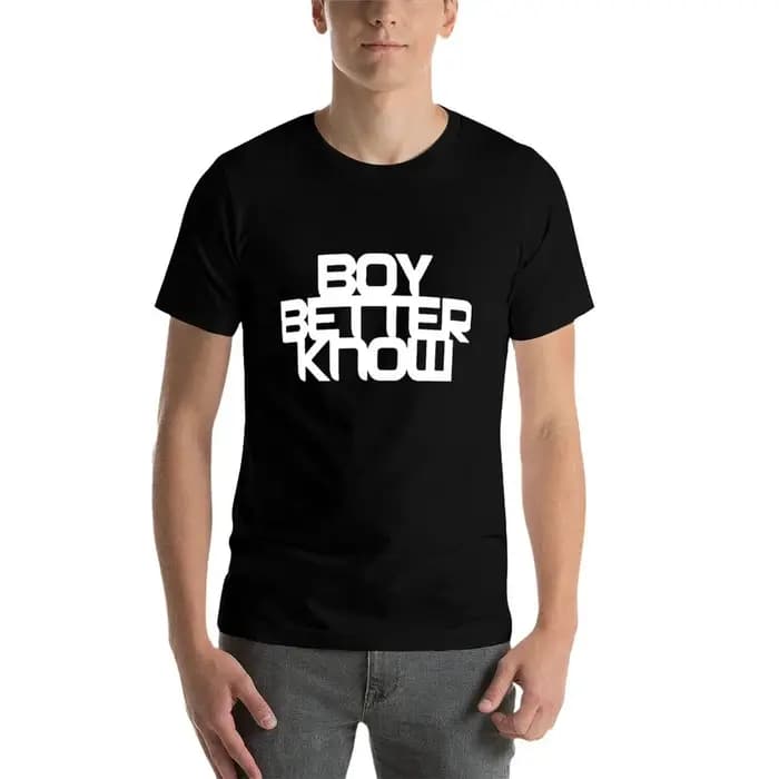 BBK Boy Better Know T-Shirt t-shirts pour homme coupe ajustée hommes