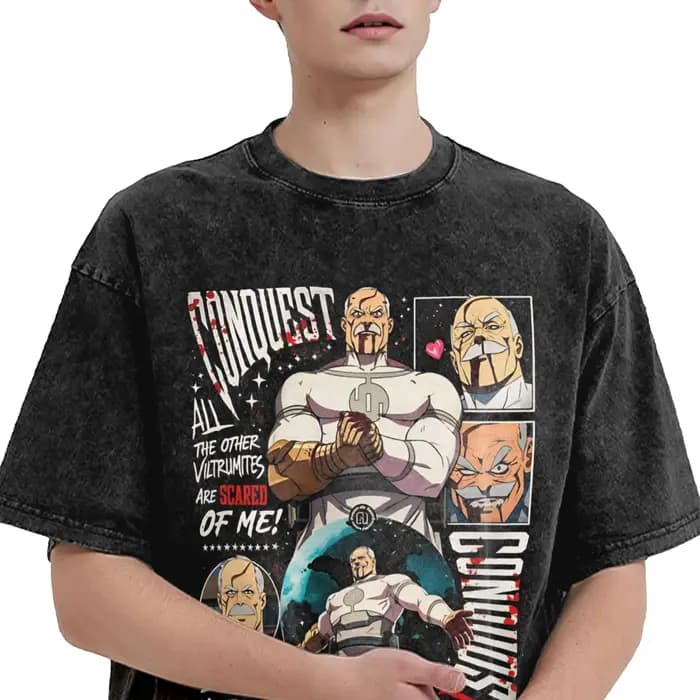 T-shirt décontracté en coton Y2K pour homme