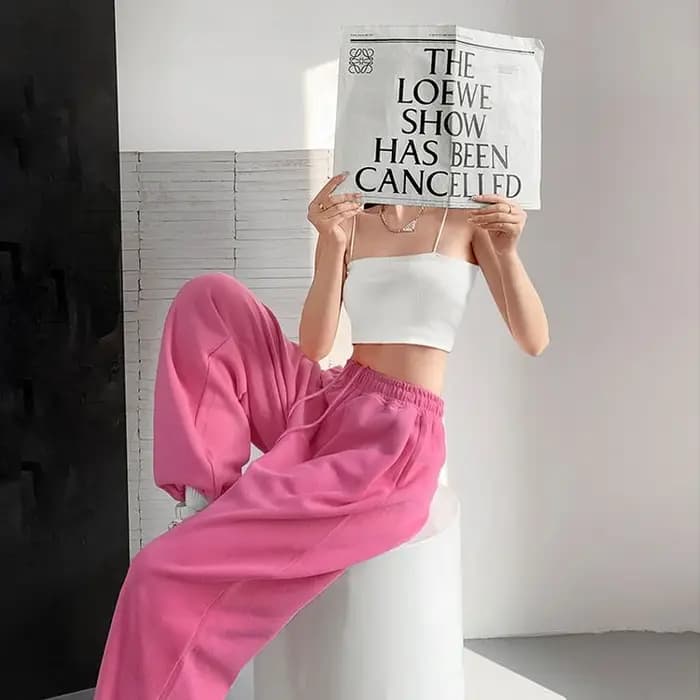 Joggers femmes Sweat pantalons de sport 2025 Baggy Trendeez décontracté Jogging mode automne pantalon ample