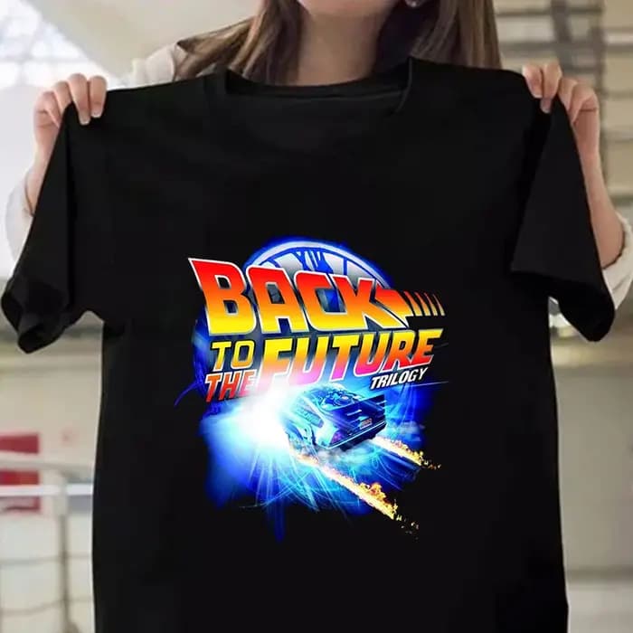 Chaud retour vers le futur T-shirt hommes/femmes