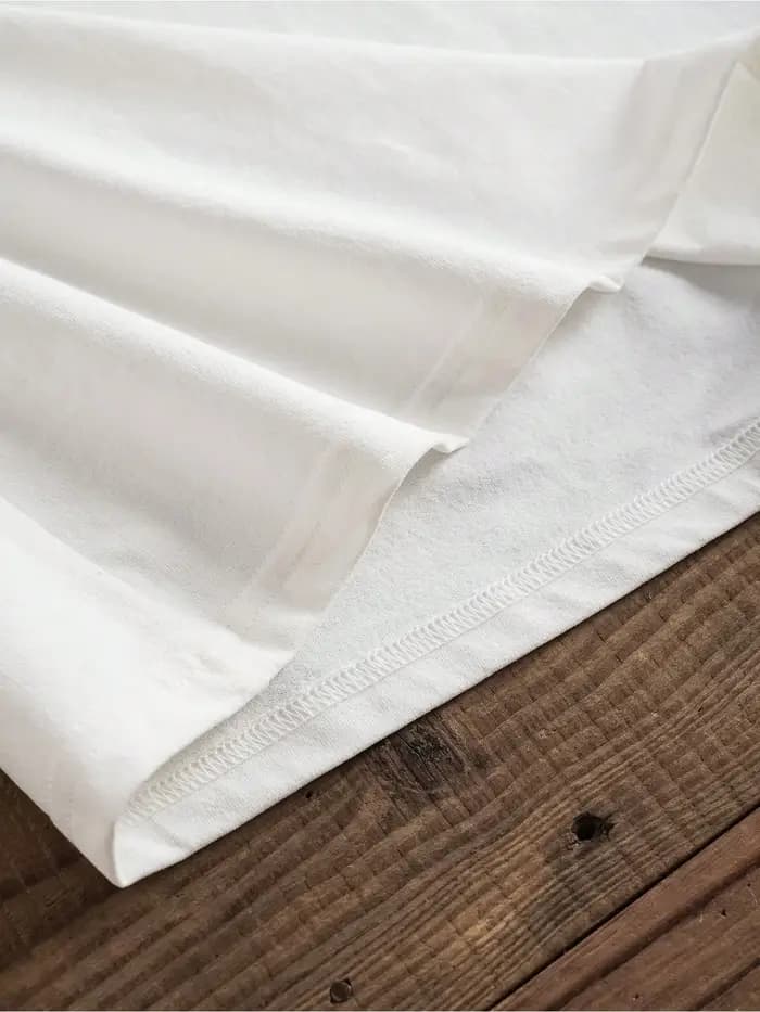 T-shirt décontracté ample blanc à manches courtes imprimé lettres rétro pour femmes grandes tailles américaines