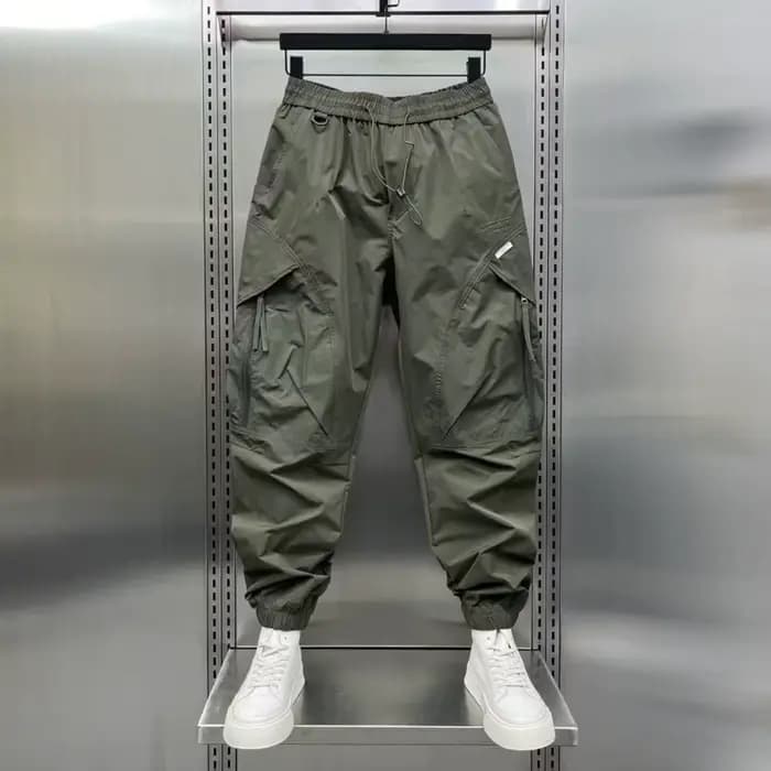 2025 nouveau pantalon de Jogging homme automne vert noir
