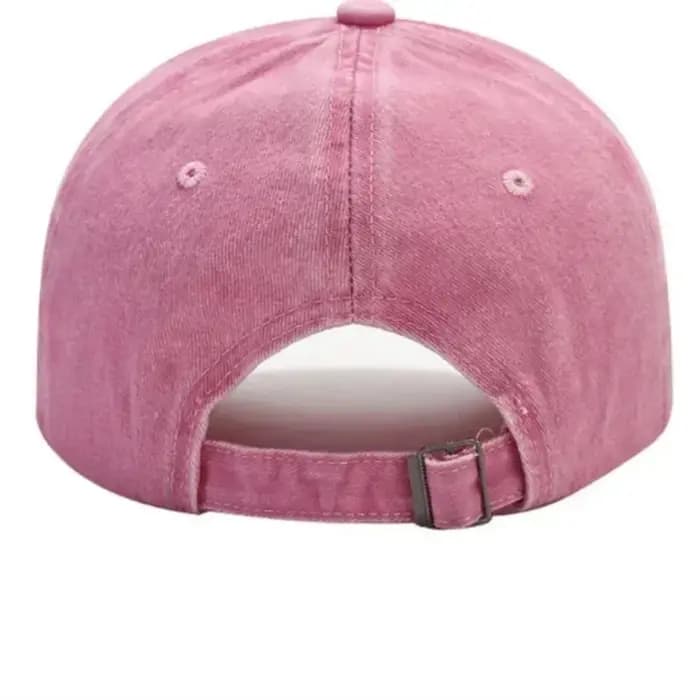 Casquette de baseball brodée avec motif cœur pour femme, en coton lavé, réglable, style snapback, protection solaire, printemps-été
