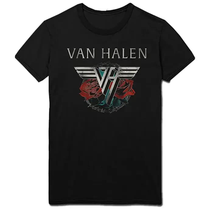 Nouveau style été 2026 : T-shirt Van Halen pour homme