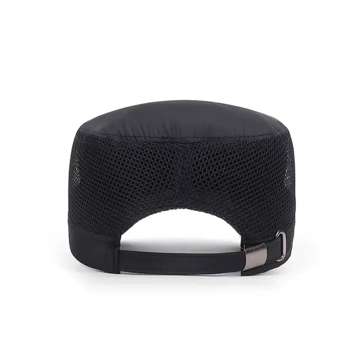 Casquette militaire à dessus plat