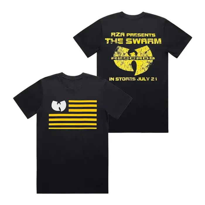 T-shirt à manches courtes Wu-Tang Clan Hip Hop Group