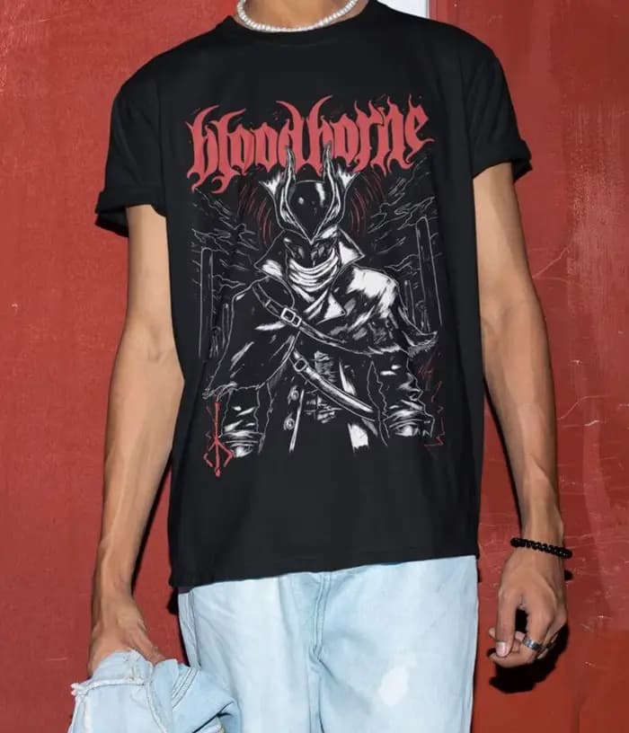 T-shirt de jeu unisexe Bloodborne Lady Maria of the Astral Clocktower
