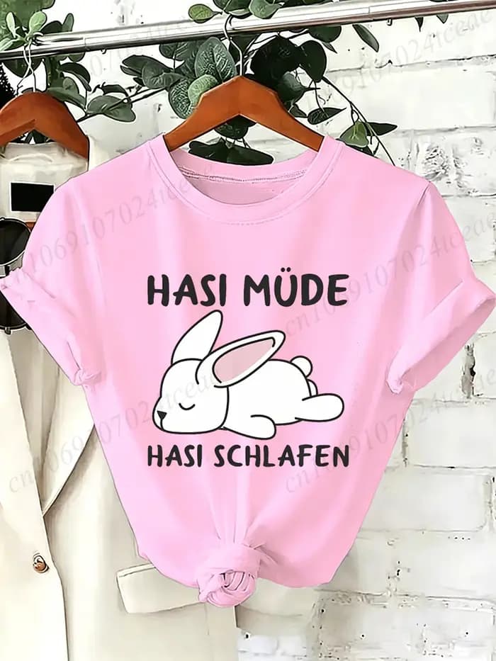 T-shirts « Bunny Is Tired » – T-shirt graphique « Lazy