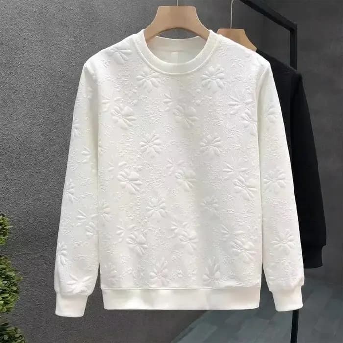 Sweat-shirt Jacquard pour hommes