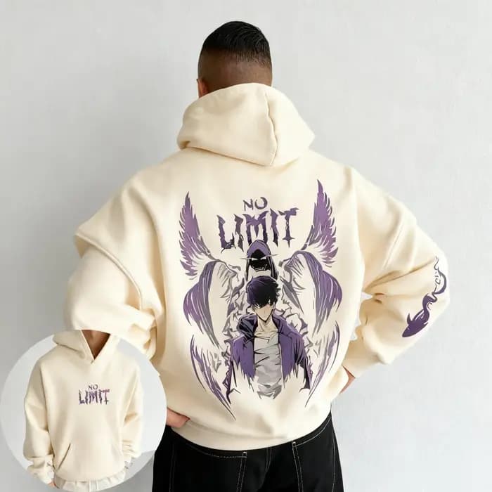 Solo nivellement Anime sweat à capuche imprimé hommes femmes haut décontracté pull sweat nouvelle mo