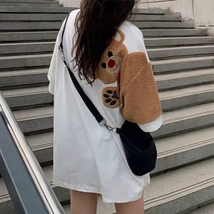 T-shirt à demi-manches pour femme
