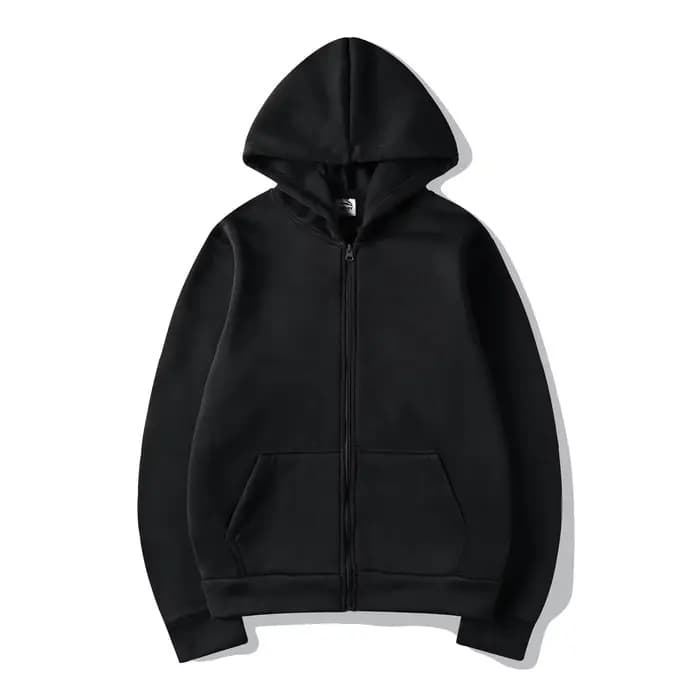Sweat-shirt à capuche uni