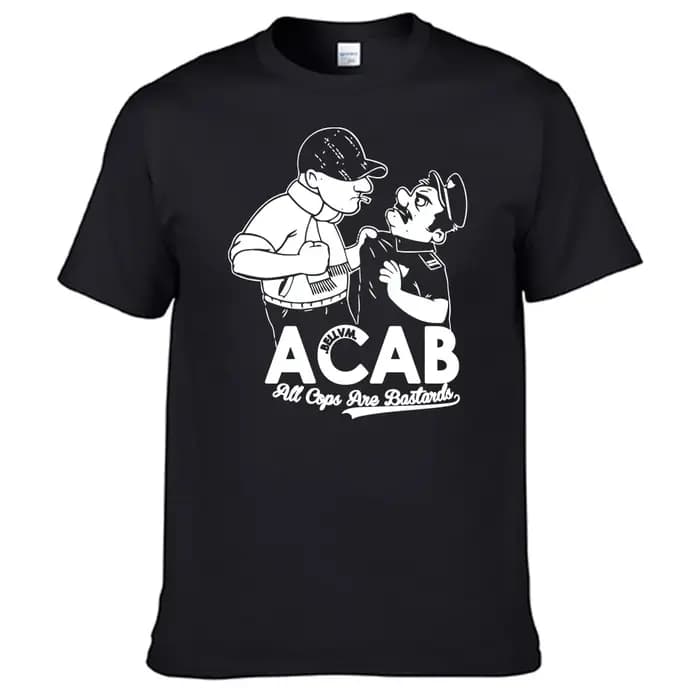 Acab 1312 t-shirt hommes chemise N0