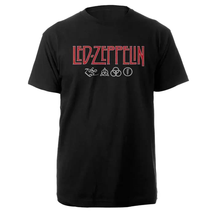 Hermit Led Zeppelin Band T-Shirt en coton avec motif pour hommes et femmes