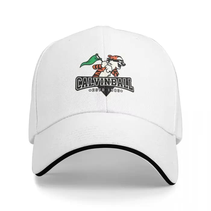 Casquette de baseball drapeau calvin et hobbs | -F- | Casquette homme marque homme femme