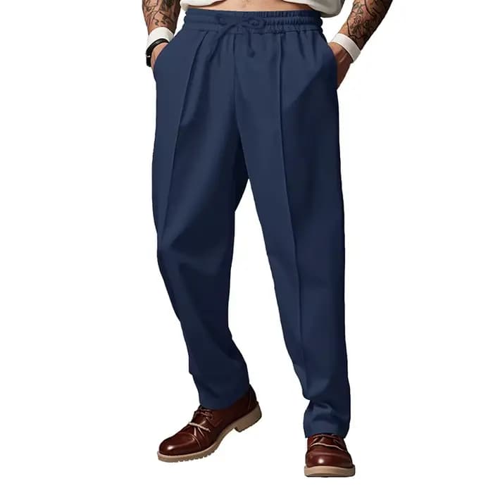 Pantalon de jogging fin oversize américain 2026