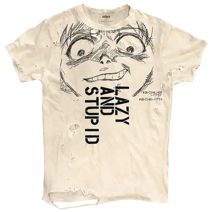 T-shirts graphiques déchirés hommes T-shirt Vintage été décontracté