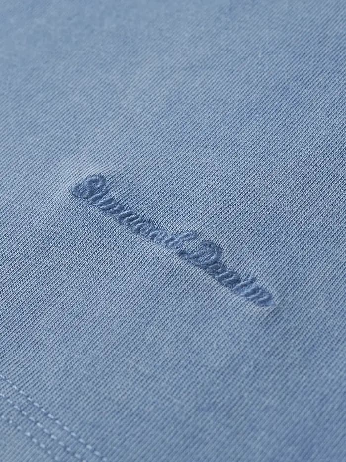 T-shirt Homme SIMWOOD 310gsm Épais Effet Vieilli Dégradé Délavé Style Vintage Oversize Été Déchiré Streetwear pour Hommes
