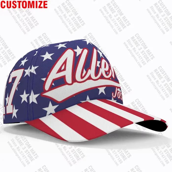 Casquette de baseball américaine Camo Free bt
