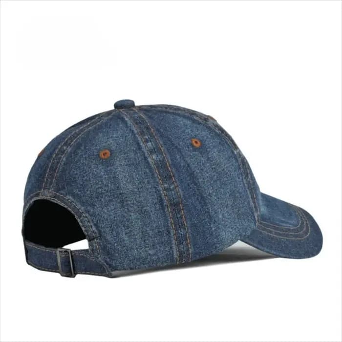 Nouvelles casquettes de baseball en jean bleu