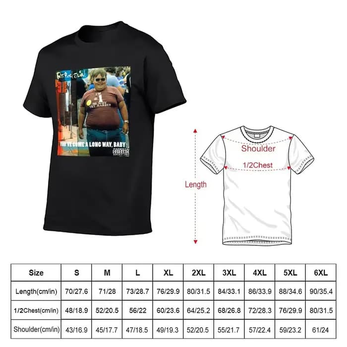 T-shirt classique Fatboy Slim pour hommes