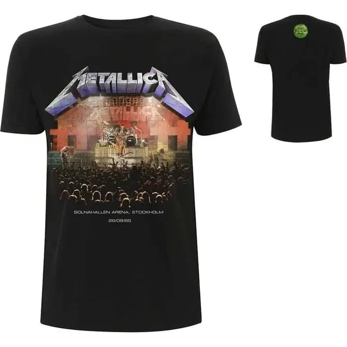 T-shirt Metallica M72 World Tour 2025 2026 Flame Skull Band 100% Coton Imprimé Homme Femme Streetwear Été