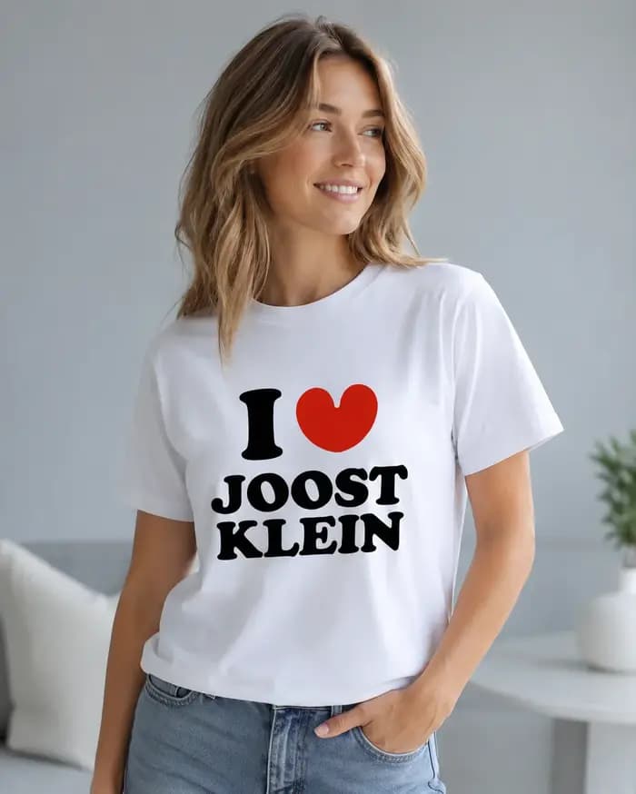 T-shirt unisexe I Love Joost Klein