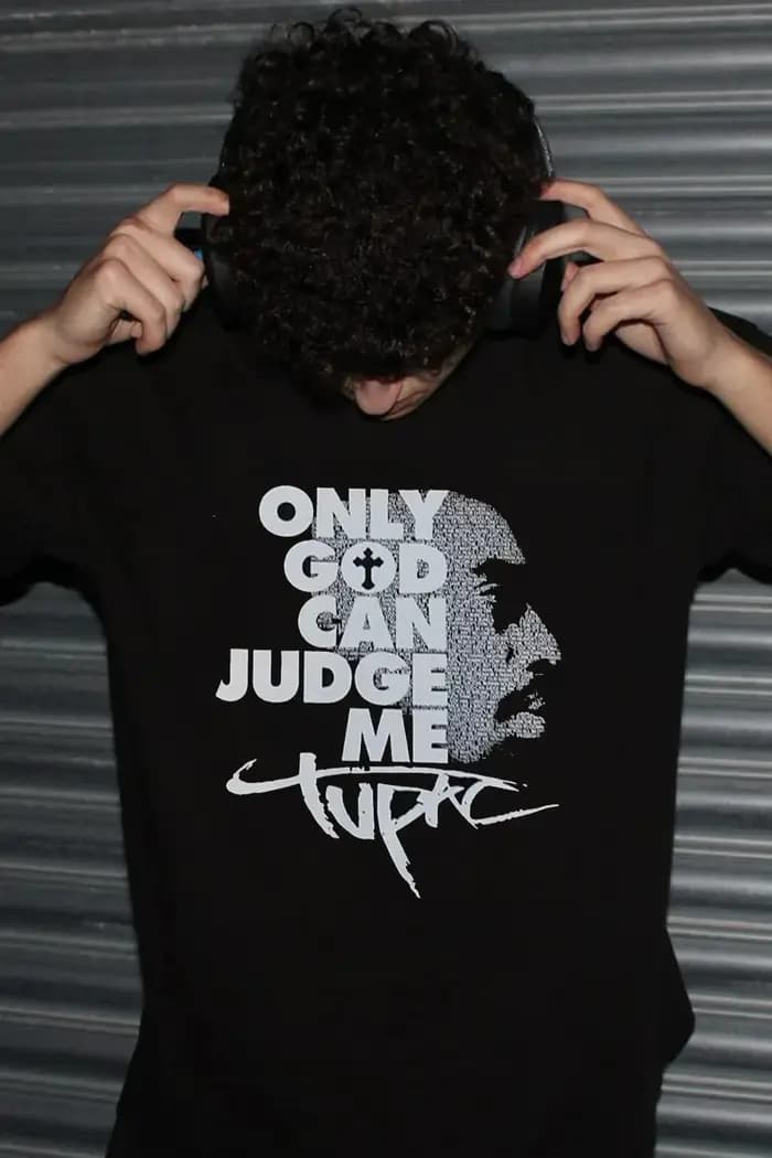 T-shirt 2pac tendance 2026 pour homme et femme, en coton, décontracté, à manches courtes, col rond,