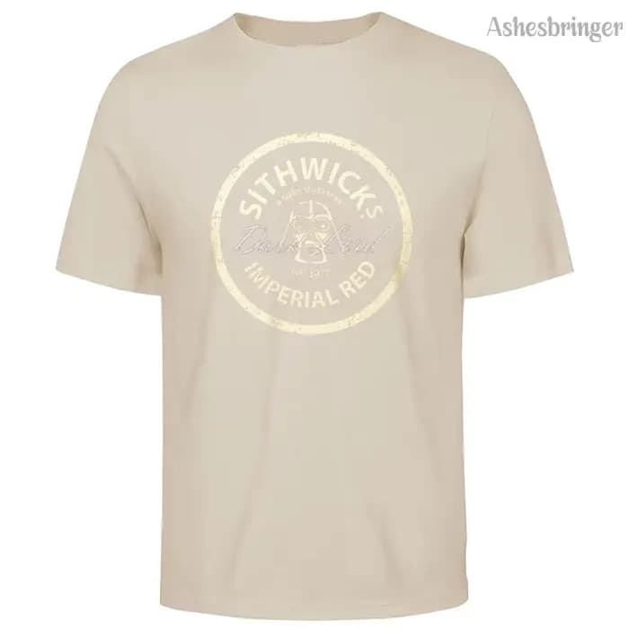 T-shirt en coton pour hommes et femmes, avec image impériale Ale de Sithwick, Style décontracté de r