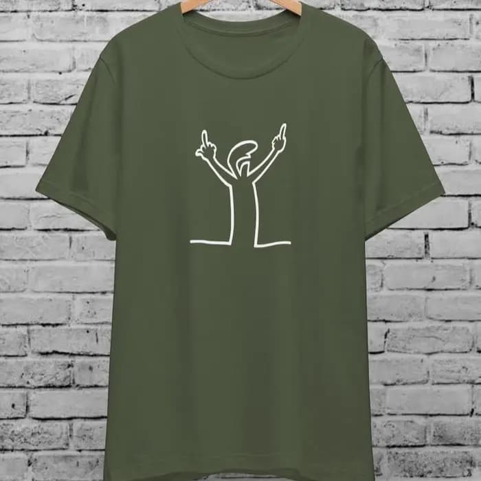 Angry La Linea T-Shirt unisexe pour hommes femmes la ligne Osvaldo Vintage cadeau drôle années 80 dessin animé été décontracté confort coton t-shirts