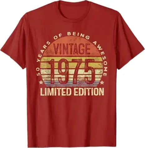 T-shirt vintage pour hommes et femmes