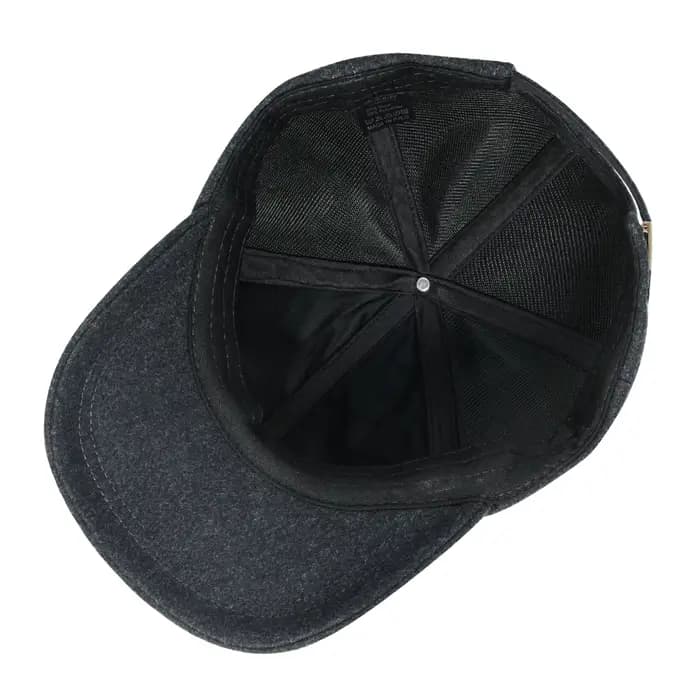 BOTVELA Casquette de baseball en tweed de laine pour homme, style décontracté, doux, réglable, non s