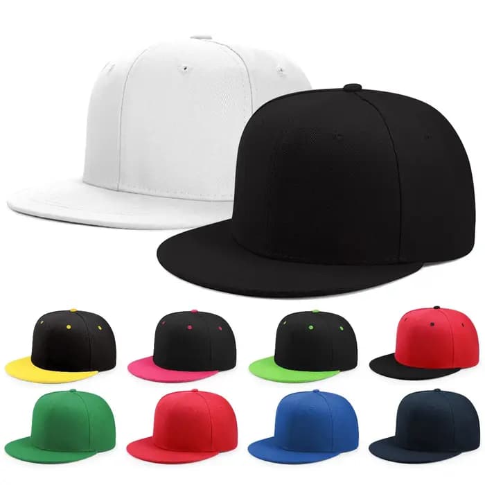 Casquettes Snapback Hip Hop multicolores, casquettes de baseball à visière plate anti-soleil, casquettes streetwear unisexes ajustables