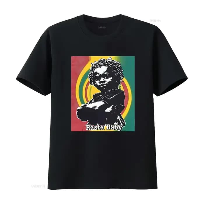 T-shirt Rasta Baby Reggae Vintage Bob Marley XL, style rétro, vêtements de créateur vintage délavés,
