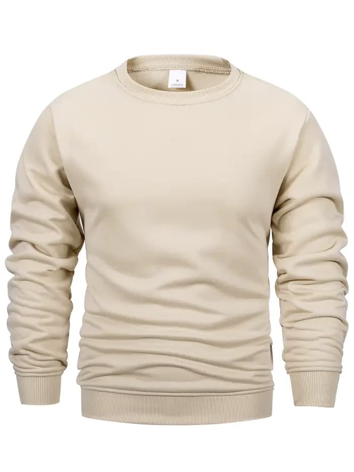 Sweat-shirt à col rond pour hommes