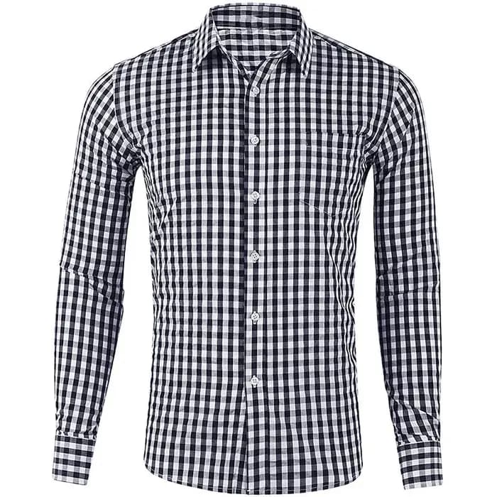 Chemise à manches longues pour hommes
