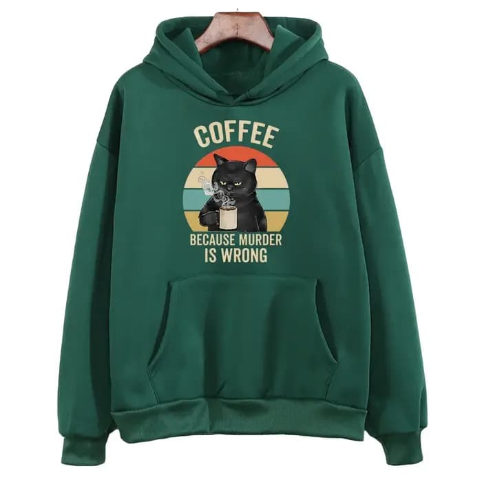 Sweat à capuche à manches longues pour femmes et hommes