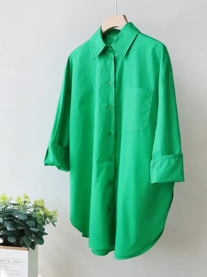 Chemise surdimensionnée pour femmes
