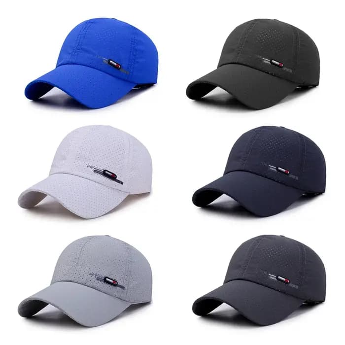 Casquette de baseball à séchage rapide pour hommes et femmes