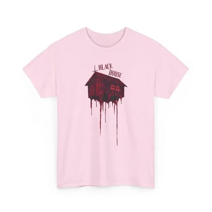 T-shirt Dorohedoro Black House, style rétro manga sombre, pour hommes et femmes, en coton, idéal pour l'été, streetwear cool, cadeau pour les amateurs d'animation sombre