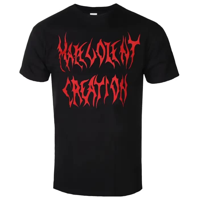 T-shirt en coton unisexe à manches courtes avec motif du groupe Malevolent Creation, tendance, de ma