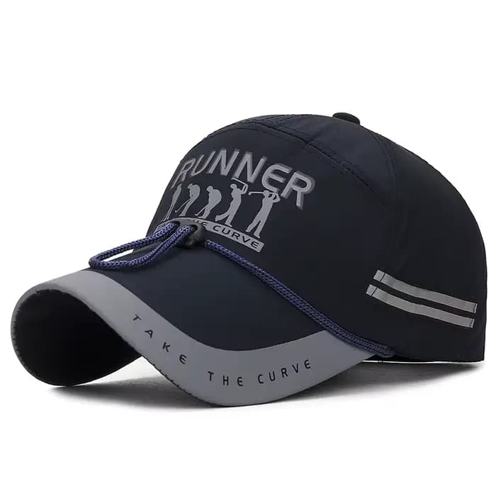 Casquette à visière réglable pour homme