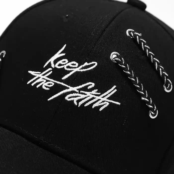 Nouvelle casquette de baseball grise pour homme avec détail corde, brodée, réglable, style Dad Hat, Hip Hop Streetwear, Snapback