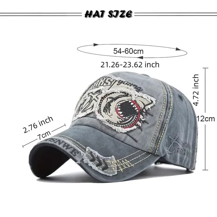 Casquette de Baseball en coton délavé pour hommes et femmes