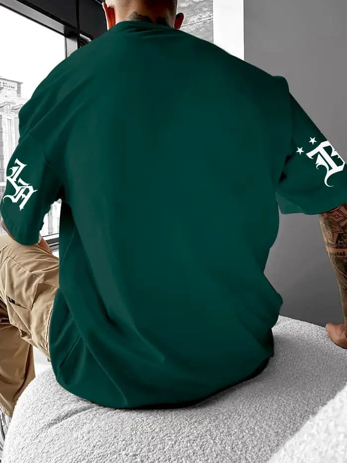 T-shirt imprimé pour hommes