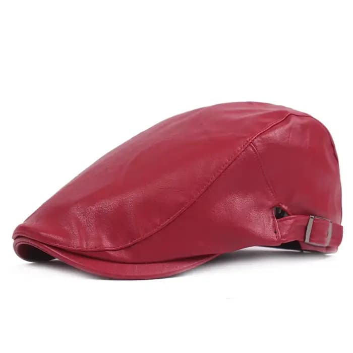 Chapeau pour homme, chapeau en cuir élégant