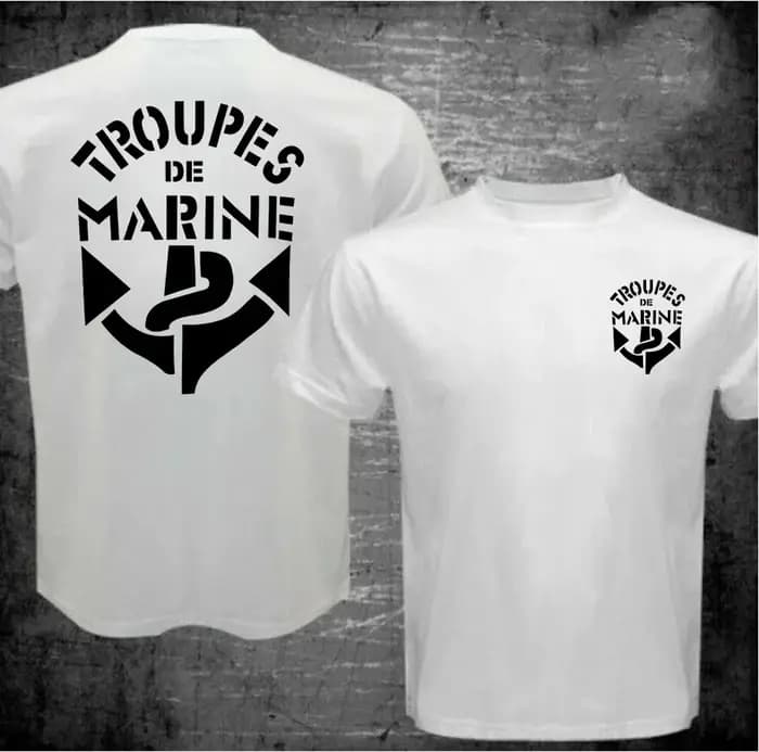 T-shirt militaire des troupes coloniales françaises pour hommes