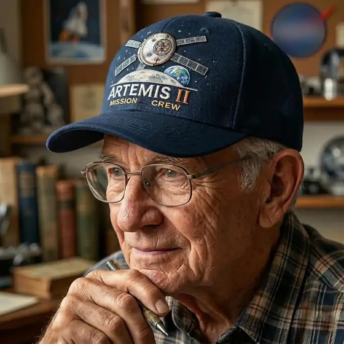 Casquette commémorative de la mission lunaire Artemis II