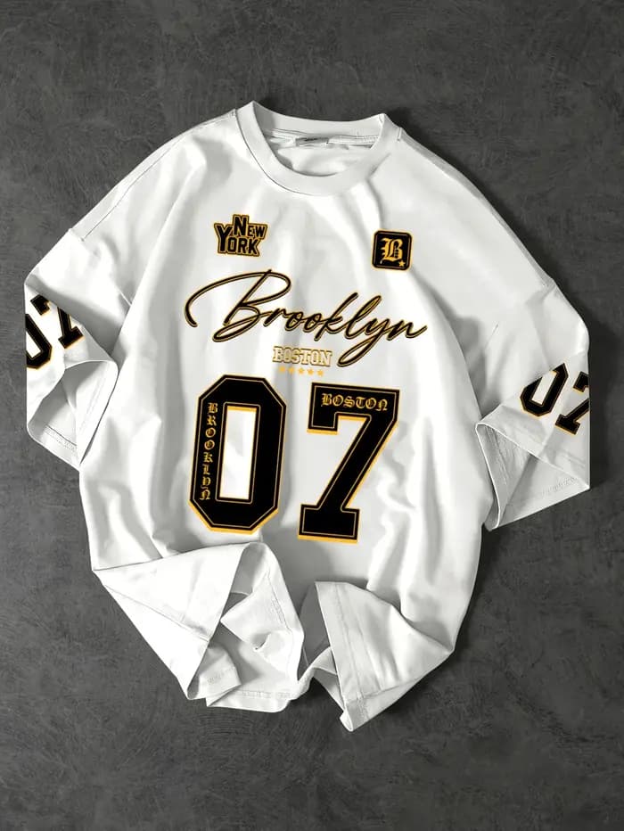 T-shirt graphique Brooklyn New York pour hommes et femmes